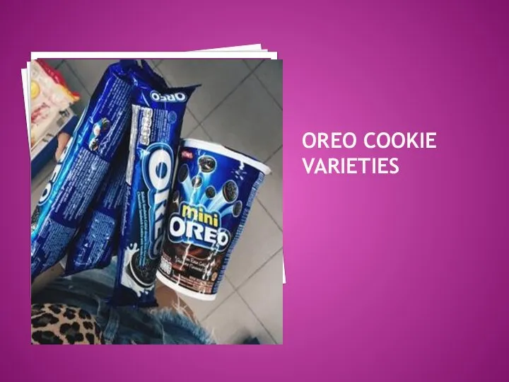 OREO COOKIE VARIETIES