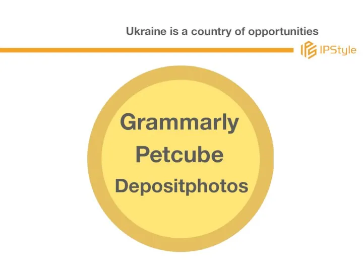 Ukraine is a country of opportunities Grammarly Petcube Depositphotos