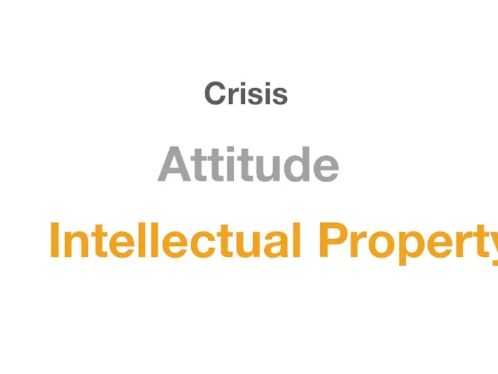 Attitude Crisis Intellectual Property