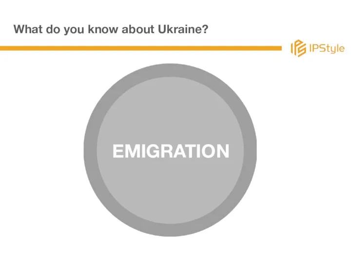 EMIGRATION What do you know about Ukraine?