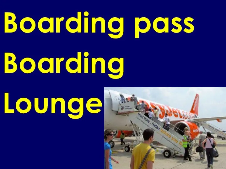 Lounge Boarding Boarding pass