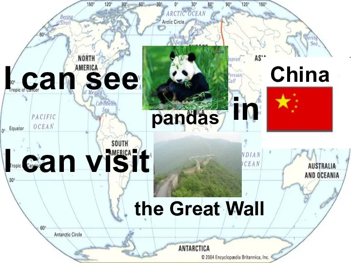 I can see I can visit in. . . pandas the Great Wall