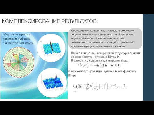 КОМПЛЕКСИРОВАНИЕ РЕЗУЛЬТАТОВ Обследование позволит охватить всю исследуемую территорию и не иметь «мертвых»