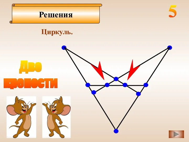 Решения Циркуль. 5 Две крепости