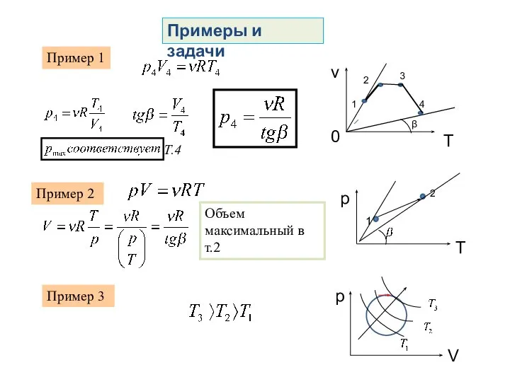 Примеры и задачи Пример 1 1 2 3 4 β Т.4 Пример