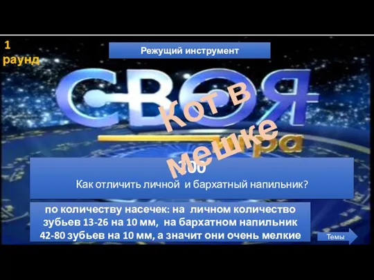 1 раунд Режущий инструмент Темы 200 Как отличить личной и бархатный напильник?