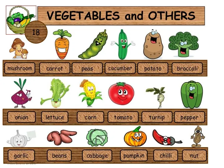 VEGETABLES and OTHERS 1 2 3 4 5 6 7 8 9