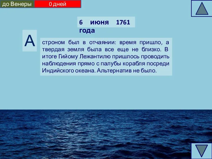 строном был в отчаянии: время пришло, а твердая земля была все еще