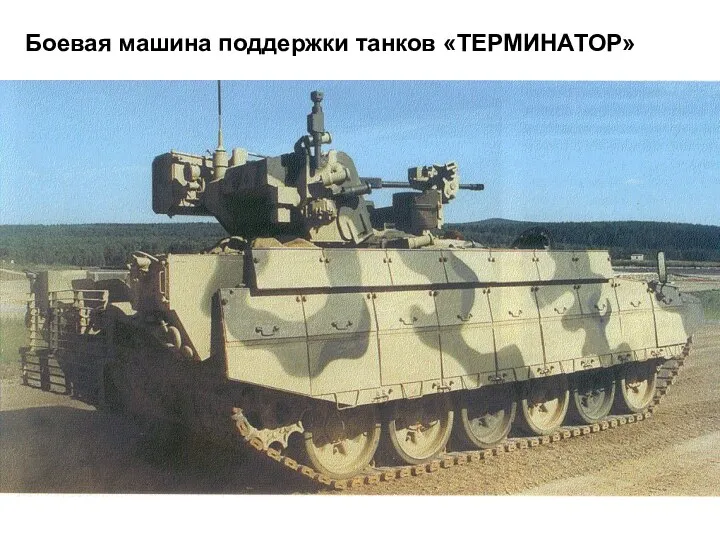 Боевая машина поддержки танков «ТЕРМИНАТОР»