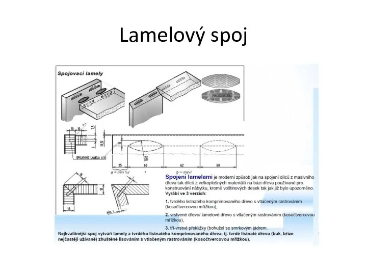 Lamelový spoj