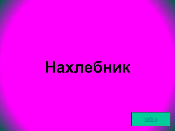 Нахлебник табло