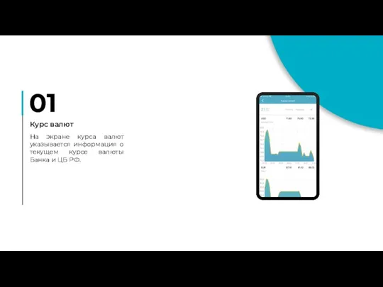 01 Курс валют На экране курса валют указывается информация о текущем курсе