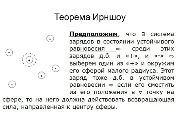 Теорема Ирншоу