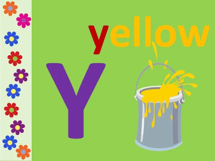 Y yellow