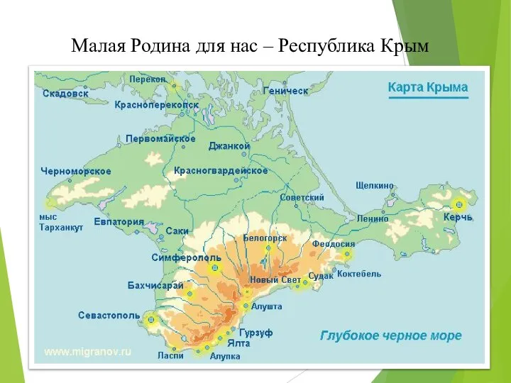 Малая Родина для нас – Республика Крым