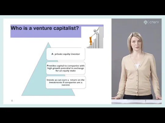 Who is a venture capitalist?