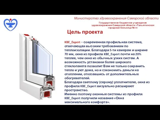 Государственное бюджетное учреждение здравоохранения Самарской области «Тольяттинская городская больница № 4» Министерство