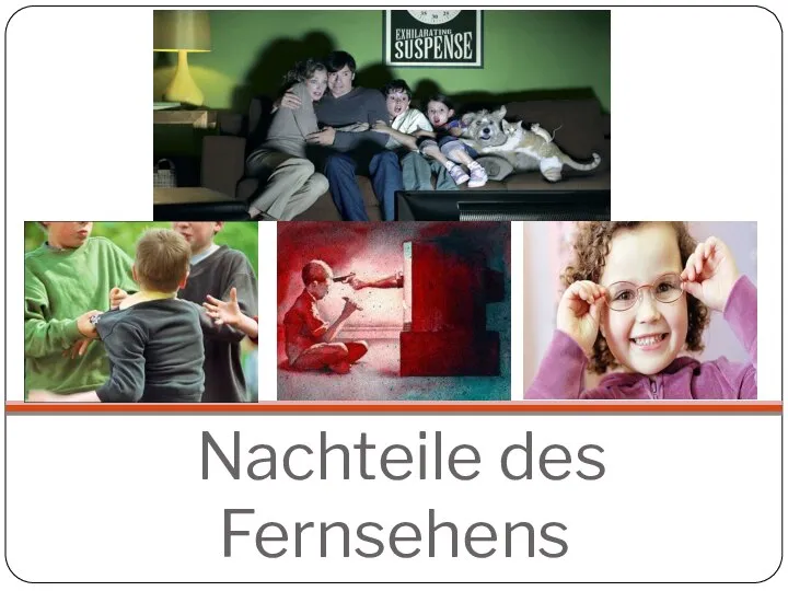 Nachteile des Fernsehens