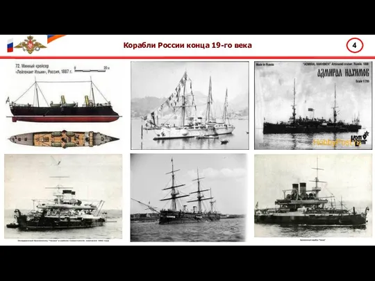 4 Корабли России конца 19-го века