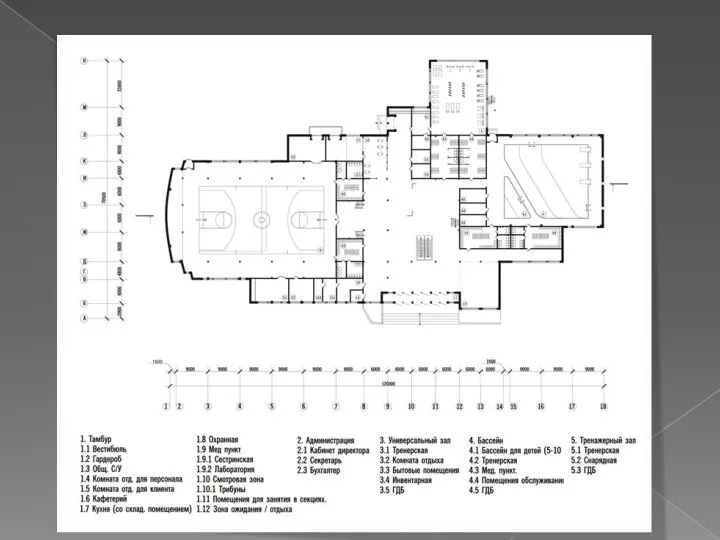 The plan of our building