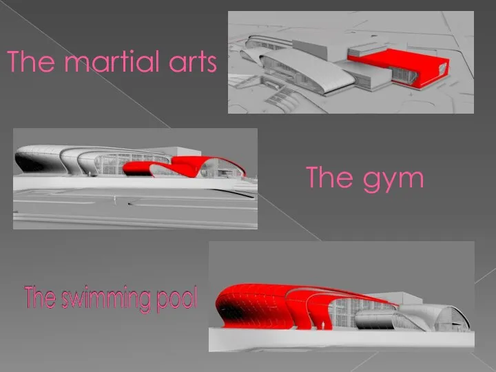 The gym The martial arts