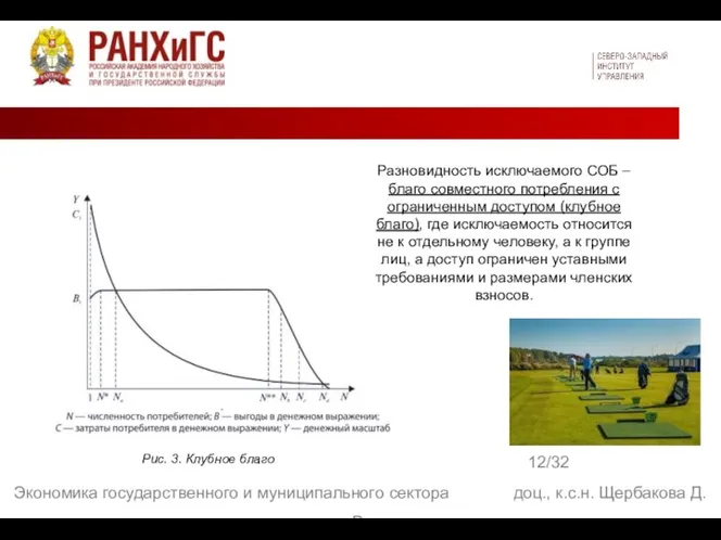 12/32 Экономика государственного и муниципального сектора доц., к.с.н. Щербакова Д. В. Разновидность