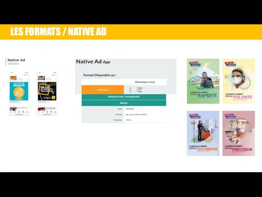 LES FORMATS / NATIVE AD