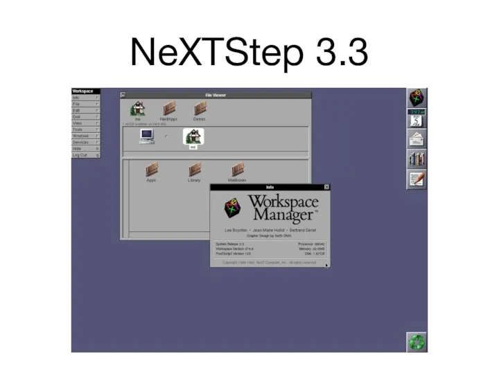 NeXTStep 3.3