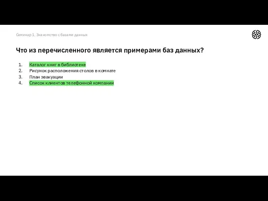 Каталог книг в библиотеке Рисунок расположения столов в комнате План эвакуации Список