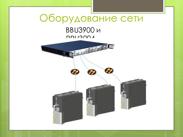 Оборудование сети BBU3900 и RRU3004