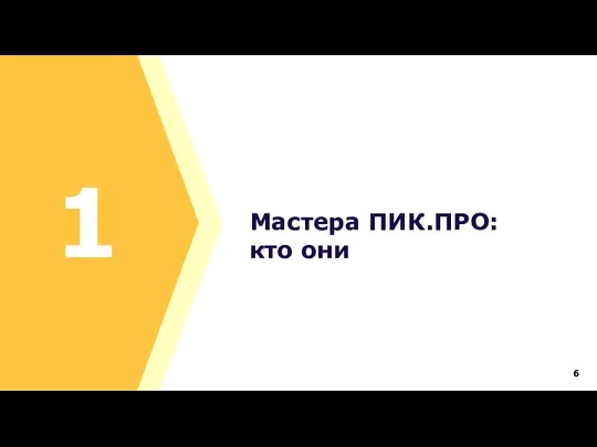 Мастера ПИК.ПРО: кто они 1