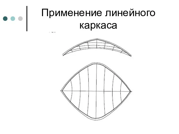 Применение линейного каркаса