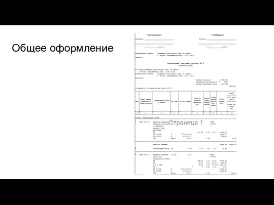 Общее оформление