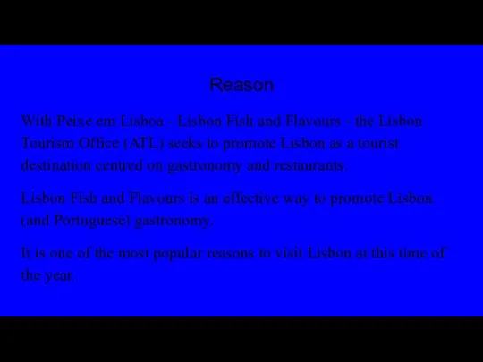 Reason With Peixe em Lisboa - Lisbon Fish and Flavours - the