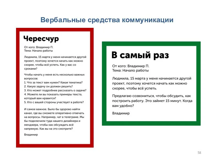 Вербальные средства коммуникации