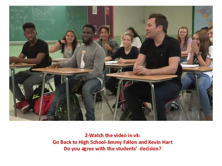 2-Watch the video in vk: Go Back to High School-Jimmy Fallon and