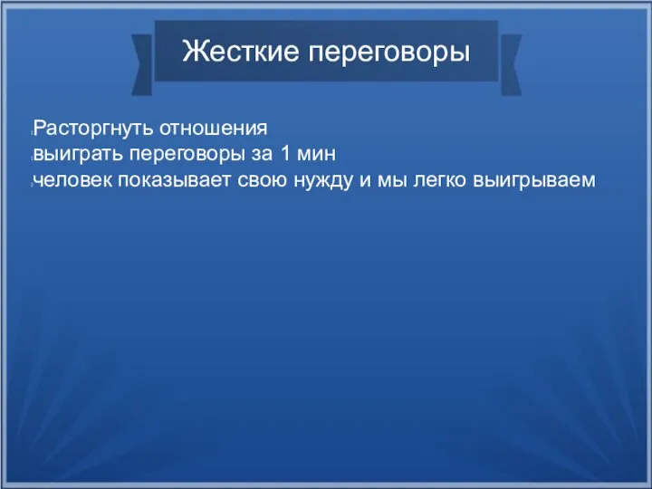 Жесткие переговоры Расторгнуть отношения выиграть переговоры за 1 мин человек показывает свою