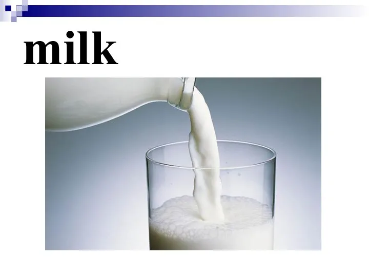 milk