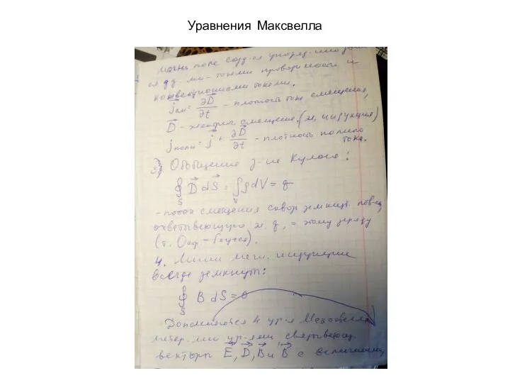 Уравнения Максвелла