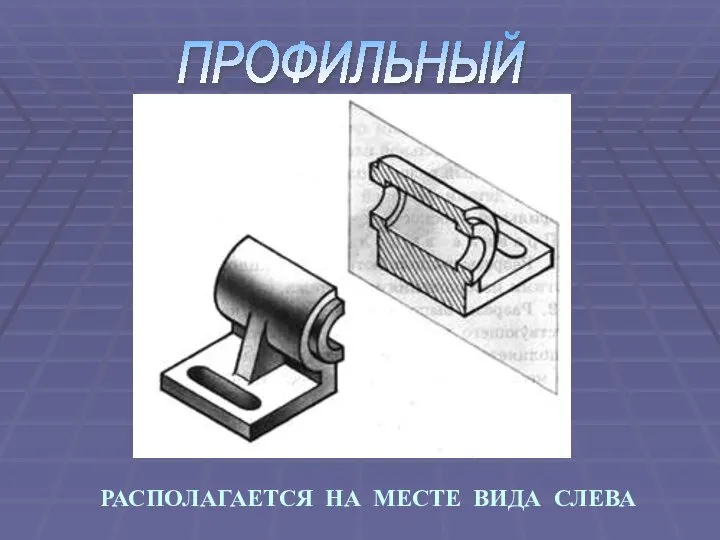 ПРОФИЛЬНЫЙ РАСПОЛАГАЕТСЯ НА МЕСТЕ ВИДА СЛЕВА