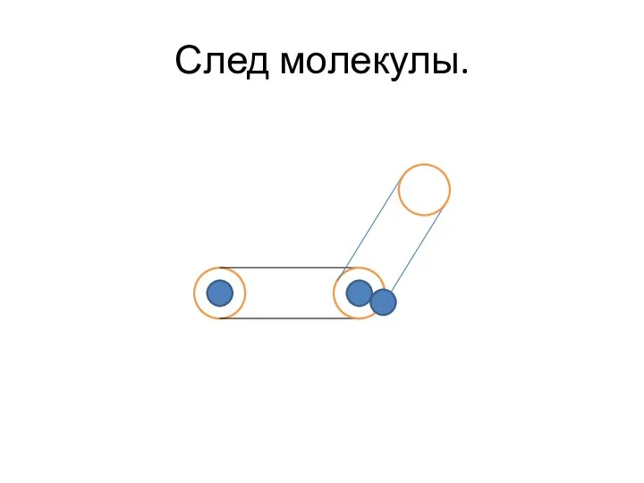 След молекулы.