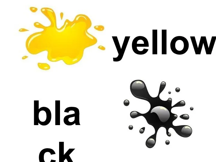 yellow black