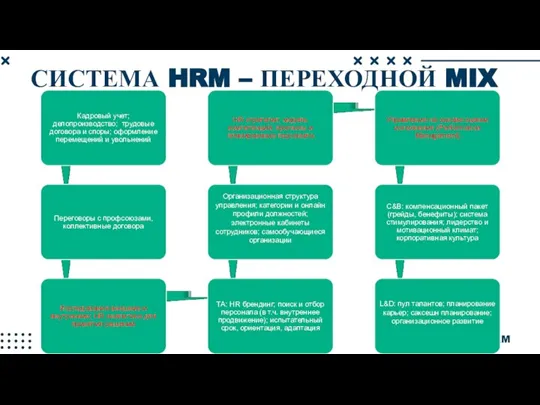 СИСТЕМА HRM – ПЕРЕХОДНОЙ MIX