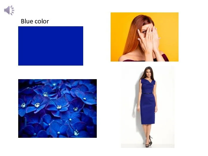 Blue color