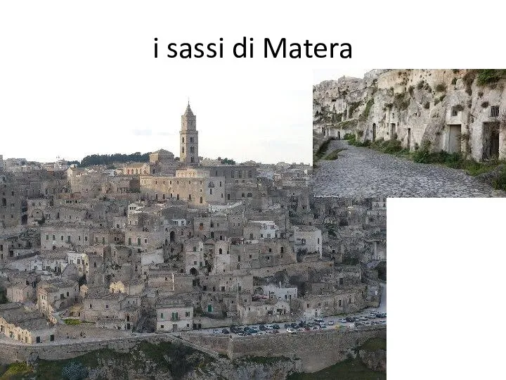 i sassi di Matera