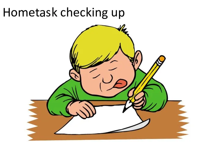 Hometask checking up