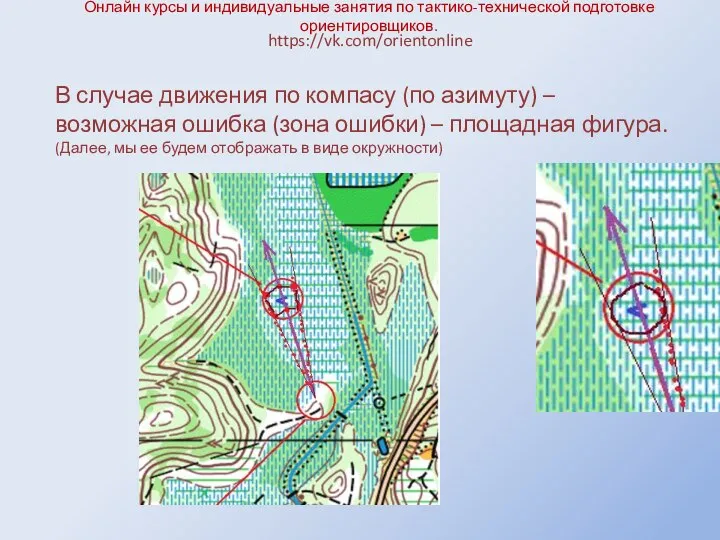 Онлайн курсы и индивидуальные занятия по тактико-технической подготовке ориентировщиков. https://vk.com/orientonline В случае