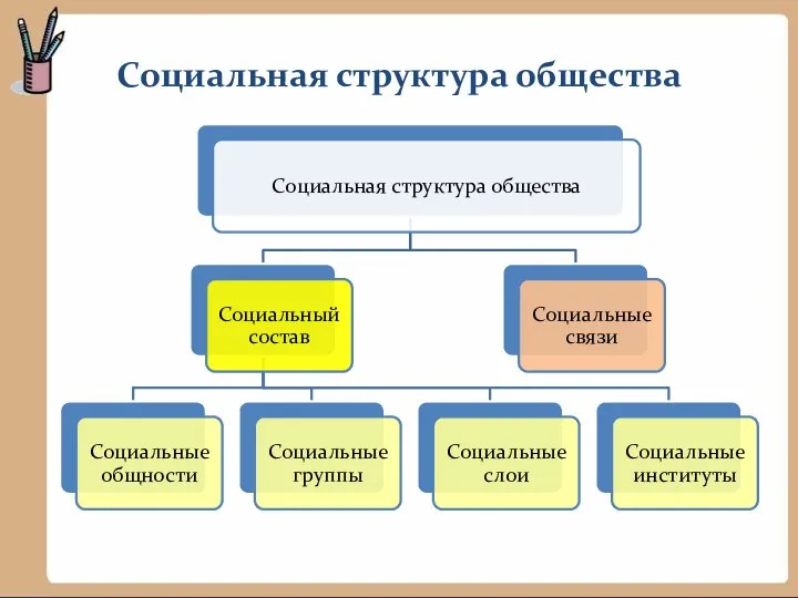 Социальная структура общества