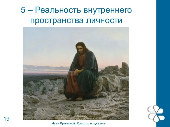 19 Иван Крамской. Христос в пустыне 5 – Реальность внутреннего пространства личности