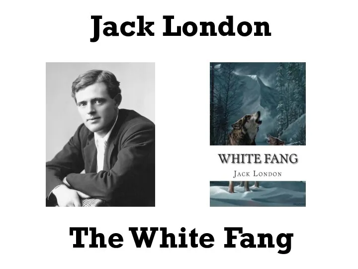 Jack London The White Fang